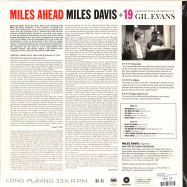 Back View : Miles Davis - MILES AHEAD (180G LP) - Waxtime / 012772283