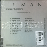 Back View : Uman - CHALEUR HUMAINE (CD) - Freedom To Spend / FTS021CD / 00147757