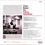 Back View : Chet Baker - MY FUNNY VALENTINE (180G LP) - Jazz Images / 1019109EL2