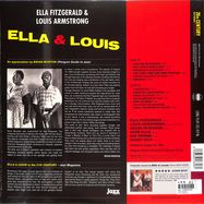 Back View : Ella Fitzgerald - ELLA & LOUIS (Red coloured  LP) - 20th Century Masterworks / 50226