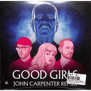 Back View : John Carpenter / Chvrches - GOOD GIRLS / TURNING THE BONES (blue & pink marbled 7-INCH) - Sacred Bones / SBRC2901
