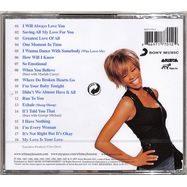 Back View : Whitney Houston - THE ULTIMATE COLLECTION (CD) - SONY MUSIC / 88697177012