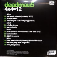 Back View : Deadmau5 - 4X4=12 (Ltd Transparent green 2LP, 2023 Reissue) - Virgin / 060245843629