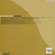 Back View : V/A - PLASTIC CITY MAYBE (3X12) - Plastic City / Plac038