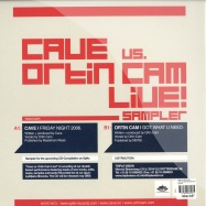 Back View : Cave vs Ortin Cam - LIVE! CD-COMPILATION SAMPLER - Spilo006