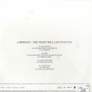 Back View : Lawrence - THE NIGHT WILL LAST FOREVER (2LP) - Nova Mute / nomu155lp
