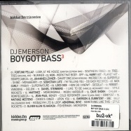 Back View : DJ Emerson - BOY GOT BASS 3 (CD) - Kiddaz / Kidd Mix 008