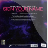 Back View : Matt Caseli & Danny Freakazoid - SIGN YOUR NAME (ACROSS MY HEART) - Axtone / axt016