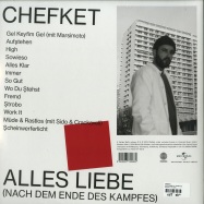 Back View : Chefket - ALLES LIEBE (2X12 LP + MP3) - Vertigo Berlin / 6774086