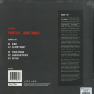 Back View : Phuture - ACID TRACK REMIXES PART 1 (RED TRANSPARENT VINYL) - Afro Acid Plastik / AAP3035001 / 35-001