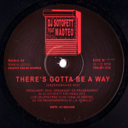 Back View : DJ Sotofett & Madteo - THERE S GOTTA BE A WAY - WANIA / WANIA 96