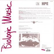 Back View : Heerlens Percusiee Ensemble - BIOLOGIC MUSIC (LP) - Hot Mule / HTML005