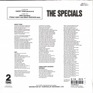 Back View : The Specials - GHOST TOWN (7 INCH) - 2 Tone Records / 5060516096770