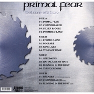 Back View : Primal Fear - PRIMAL FEAR (Orange/Black Marbled DELUXE EDITION) (2LP) - Atomic Fire Records / 425198170014