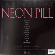 Back View : Cage The Elephant - NEON PILL (ltd milky clear Vinyl, Gatefold + Poster) - RCA International / 196588830815_indie
