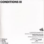 Back View : Chalk - CONDITIONS III (BLACK ICE COLOURED VINYL) (LP) - NICE SWAN / NSWN92