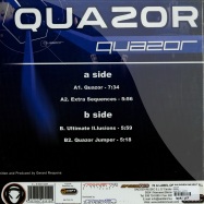 Back View : Quazor - QUAZOR - Sadden Music / sad0022