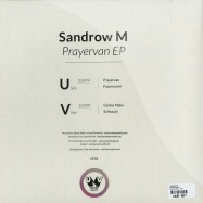 Back View : Sandrow M - PRAYERVAN EP - Uncanny Valley / UV014
