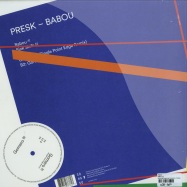 Back View : Presk - BABOU EP - Something Happening Somewhere / SoHaSo 003