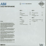 Back View : Aim - COLD WATER MUSIC (LTD BLUE 2X12 LP) - Atic Records / aticlp015