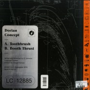 Back View : Dorian Concept - TOOTHBRUSH / BOOTH THRUST (ORANGE COLOURED 12 INCH+MP3) - Brainfeeder / BF094