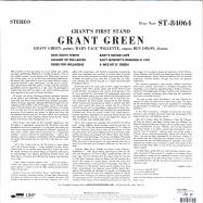 Back View : Grant Green - GRANTS FIRST STAND (180G LP) - Blue Note / 7745061