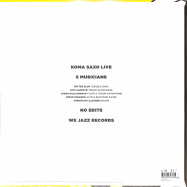 Back View : Petter Eldh & Koma Saxo - LIVE (LP) - We Jazz / WJLP028