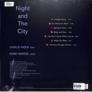 Back View : Charlie Haden / Kenny Barron - NIGHT AND THE CITY (2LP) - Verve / 4547998