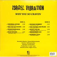 Back View : Israel Vibration - WHY YOU SO CRAVEN (REMASTERED) (LP) - Ras Records / DIGLP7