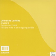 Back View : Donnacha Costello - MUSTARD COLOR SERIES  - Minimise 12