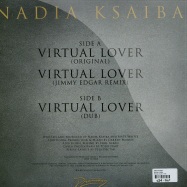 Back View : Nadia Ksaiba - VIRTUAL LOVER (incl JIMMY EDGAR REMIX) - Phantasy Sound / PH28