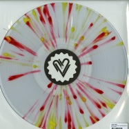 Back View : Chris Hanna - MUSCLE HOUSE EP (140 GRAM RED & YELLOW SPLATTER WITH TRANSPARENT CLEAR VINYL - MIL / M 3003