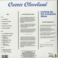 Back View : Carrie Cleveland - LOOKING UP: THE COMPLETE WORKS (LP + 7 INCH) - Kalita / KALITALP002 / 168681