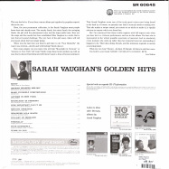Back View : Sarah Vaughan - GOLDEN HITS (LP) - Verve / 7788703