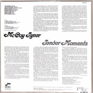 Back View : McCoy Tyner - TENDER MOMENTS (180G LP) - Blue Note / 0893429