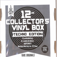 Back View : Various Artists - 12 INCH COLLECTORS VINYL BOX - TECHNO EDITION (5X12 INCH BOX) - Zyx Music / MAXIBOX LP10 / 8115895