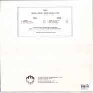 Back View : Nicola Cruz - SELF OSCILLATION - Rhythm Section INTL / RS051