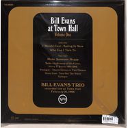 Back View : Bill Evan Trio - AT TOWN HALL, VOLUME ONE (ACOUSTIC SOUNDS LP) - Verve / 3807569
