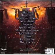Back View : Mystic Prophecy - HELLRIOT (LTD.GREY MARBLE LP) (LP) - Roar! Rock Of Angels Records Ike / ROAR2305LPGR