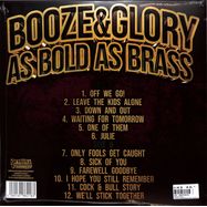 Back View : Booze & Glory - AS BOLD AS BRASS (LTD. GTF. CLEAR VINYL) (LP) - Demons Run Amok Entertainment / DRA 218