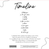 Back View : Cler - TIMELINE (LP) - Groovin / GRLP-04