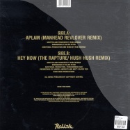 Back View : Manhead - APLAM / HEY NOW - Relish / For1101