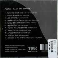 Back View : Pocket - ALL OF THIS HAPPENED (CD) - Tirk Records / Tirk075