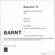Back View : Barnt - MAGAZINE 13. (2X12 INCH, 180 G VINYL, GATEFOLD LP) - Magazine / MAG 013 LP