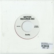 Back View : Moton Records Inc - KRYPTO/ EXOTIQ (RED COLOURED 7 INCH) - Moton Records Inc / MTN7001
