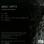 Back View : Luxus Varta - ROSENHAN EXPERIMENT - Intramuros Records / INTRA002