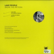 Back View : Lake People - BREAK THE PATTERN - Uncanny Valley / UV041