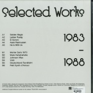 Back View : DR. C. STEIN - SELECTED WORKS 1983-1988 (LP) - JJ Funhouse / JJ 014 / JJ014