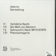 Back View : Adorno - DARSTELLUNG - Entkunstung / ENT001