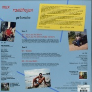 Back View : Max Rambhojan - S/T (LP) - Hot Mule , Secousse Records / HTML002 SEC004